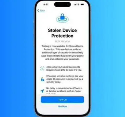 博厚镇苹果授权维修店分享被盗设备保护功能开启方法