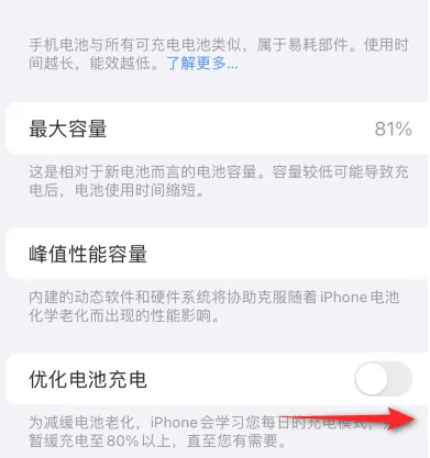 博厚镇苹果15维修分享iPhone15充电到80%就充不进电了怎么办 