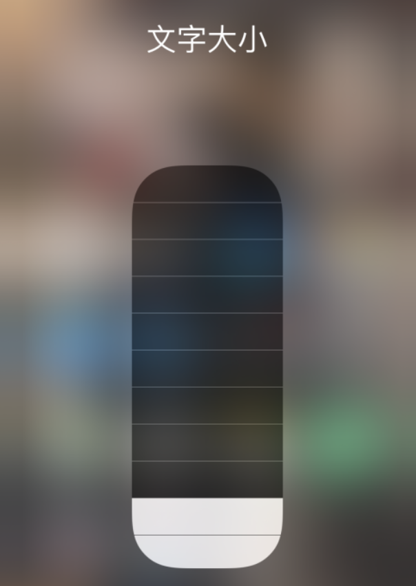 博厚镇苹果手机维修分享小技巧：在 iPhone 控制中心快速调节字体大小 