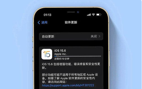 博厚镇苹果手机维修分享iOS 15.6续航怎么样 